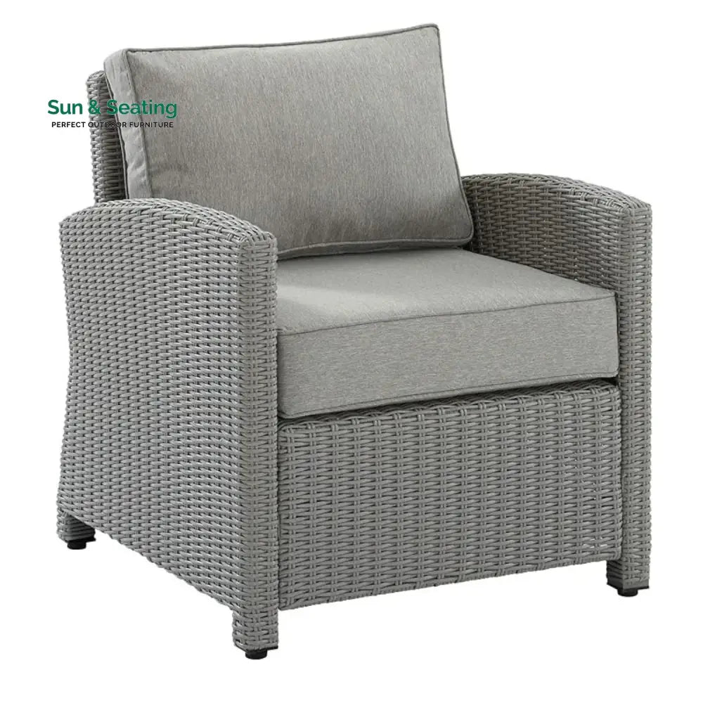 Qirat 4 Pieces Patio Furniture Set Outdoor Sectional Sofa Sofa Set