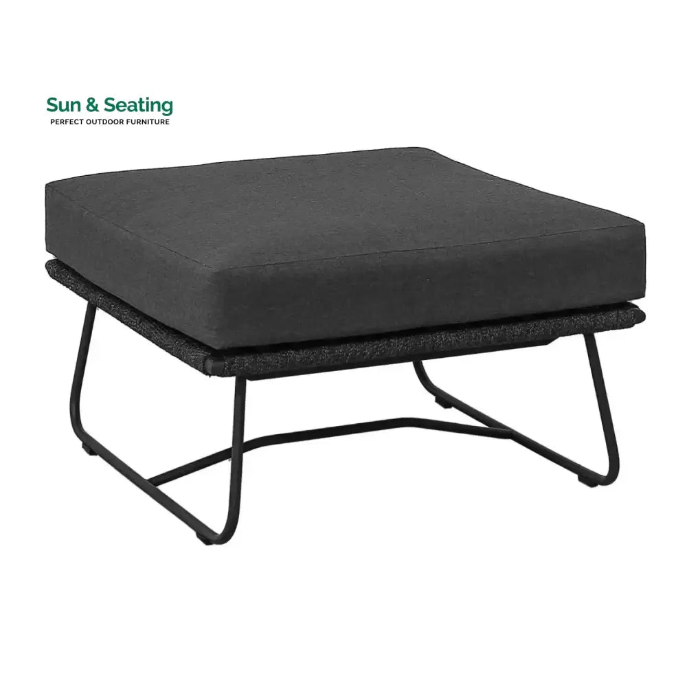 Rabab Outdoor All-Weather Rope Ottoman Footrest