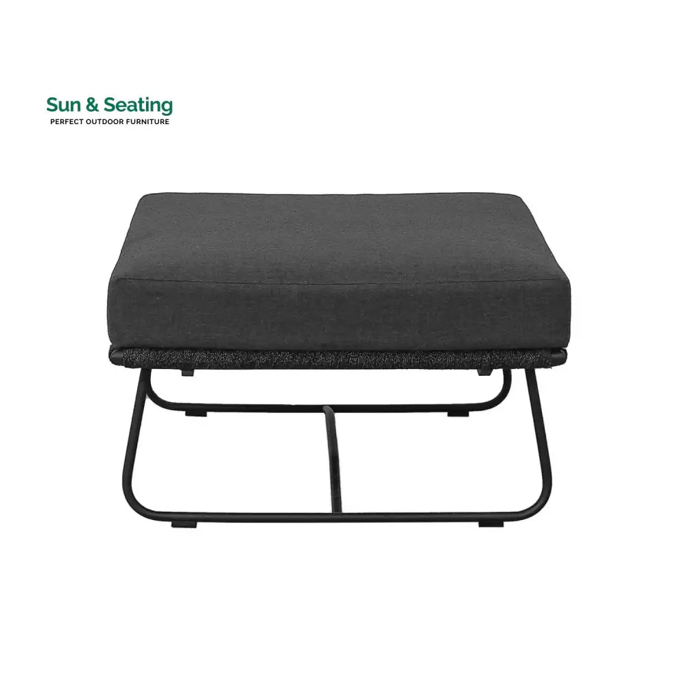 Rabab Outdoor All-Weather Rope Ottoman Footrest