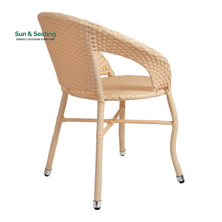 Raima Outdoor Patio Seating Set 2 Chairs Set (Cream) Coffee Table Sets