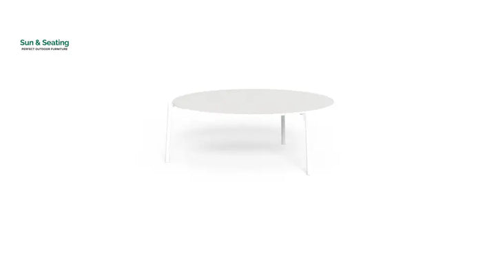Rambo Outdoor Sofa Set 2 Seater 2 Single seater and 1 Center Table Set (White + Tan) Braided &amp; Rope Sofa Sets