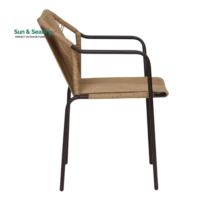 Rania 3-Piece Outdoor Beige Rope Patio Set Patio Set