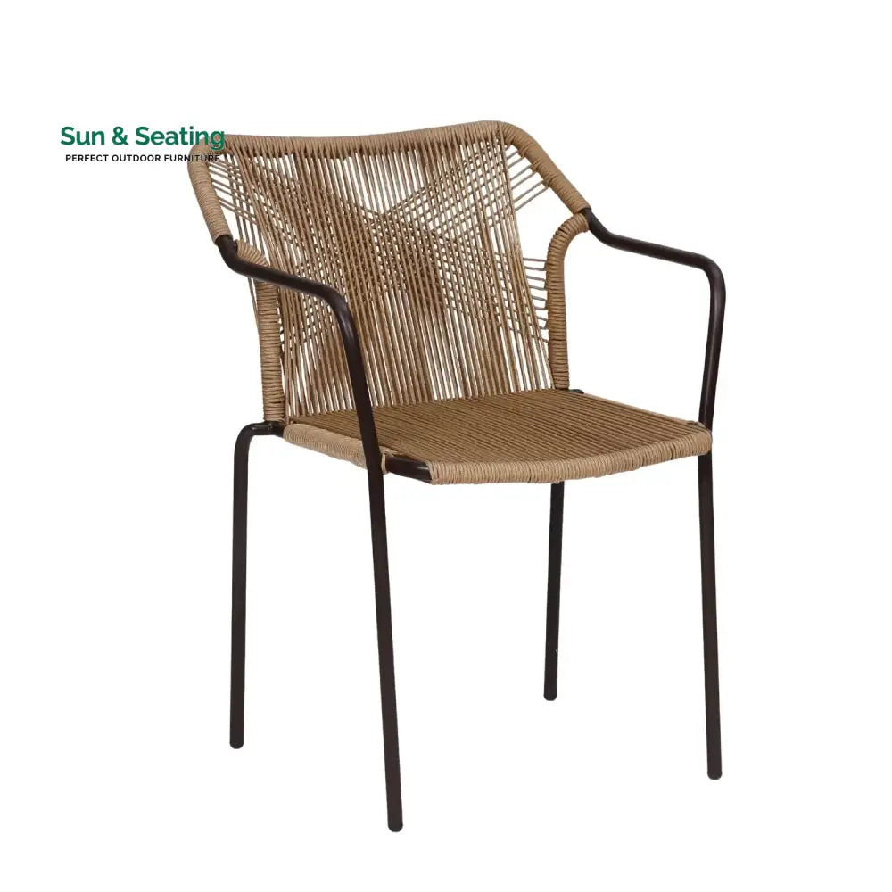 Rania 3-Piece Outdoor Beige Rope Patio Set Patio Set