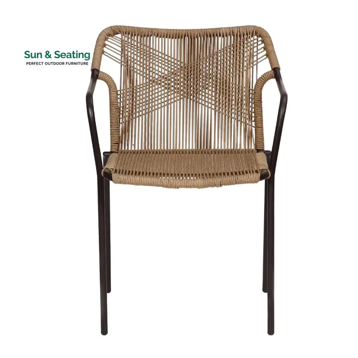 Rania 3-Piece Outdoor Beige Rope Patio Set Patio Set