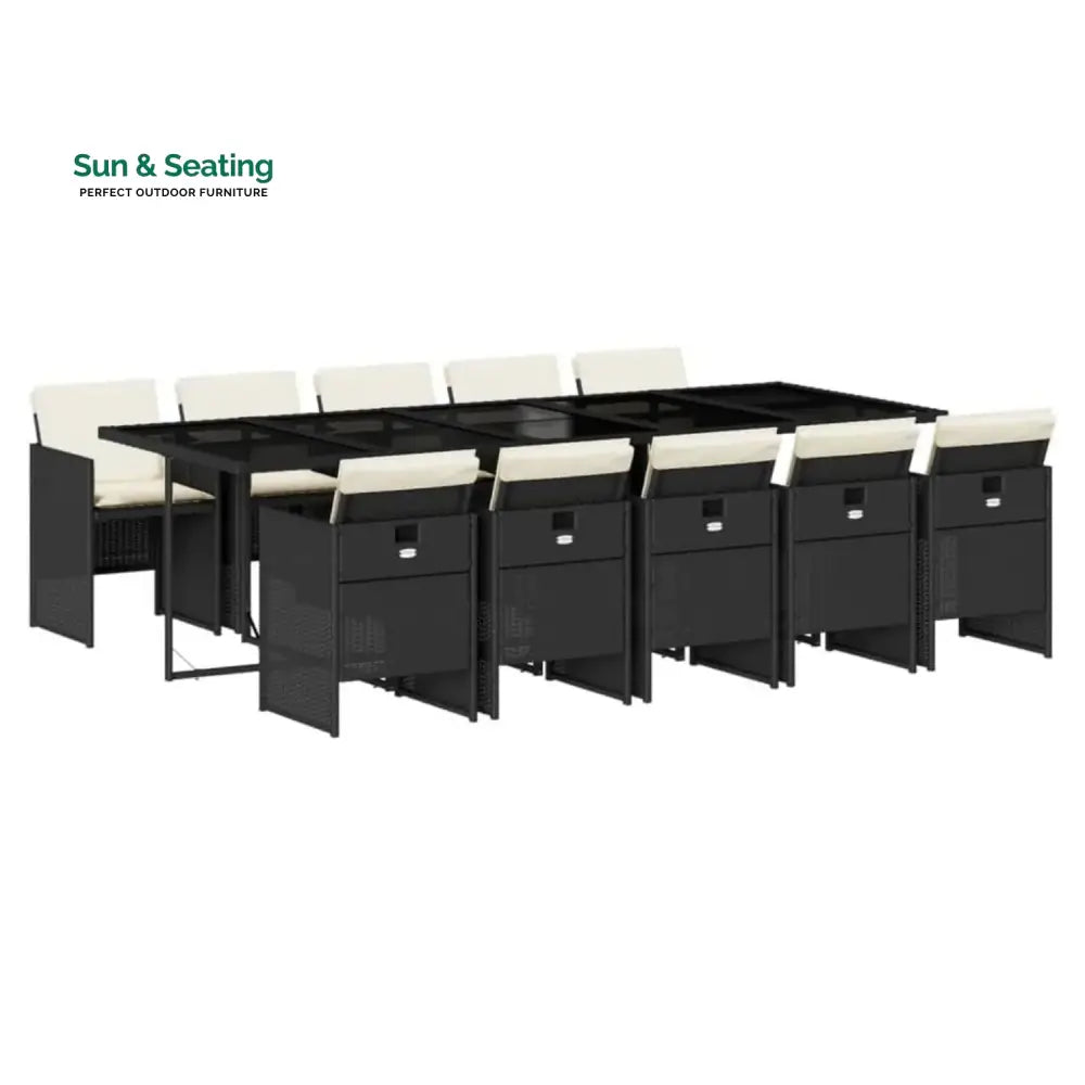 Reagan All Weather Wicker Patio Dinning Table Set Dining Set
