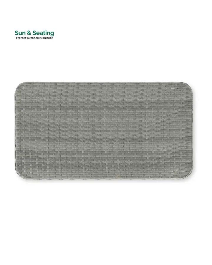 Rios Outdoor Garden Balcony Sofa Set 2 Seater 2 Single seater and 1 Center Table Set (Gray + Beige) Sofa Sets