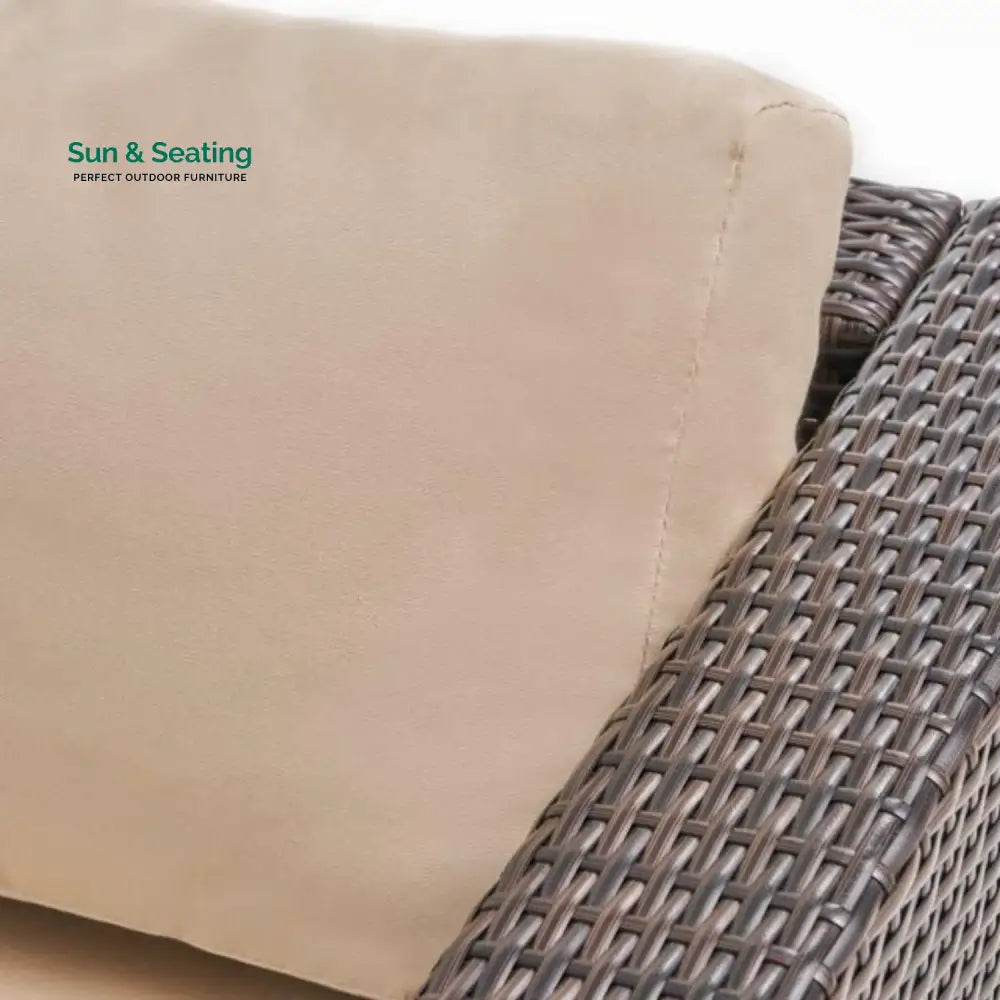 Rosamund Outdoor Rattan Wicker 8-Seater Sofa Set Sofa Set
