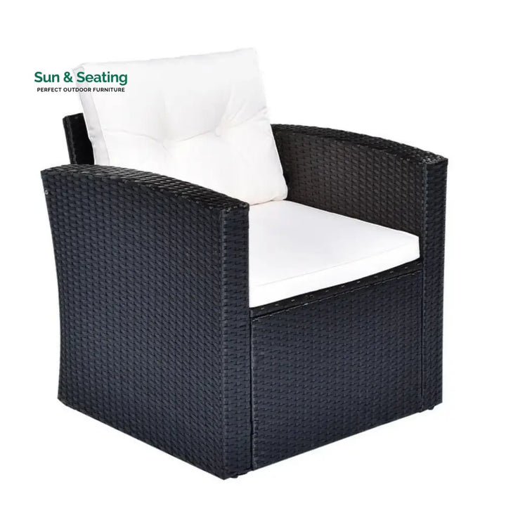 Rosario 6 Piece Outdoor Conversation Set All Weather Wicker Sectional Sofa Sofa Set