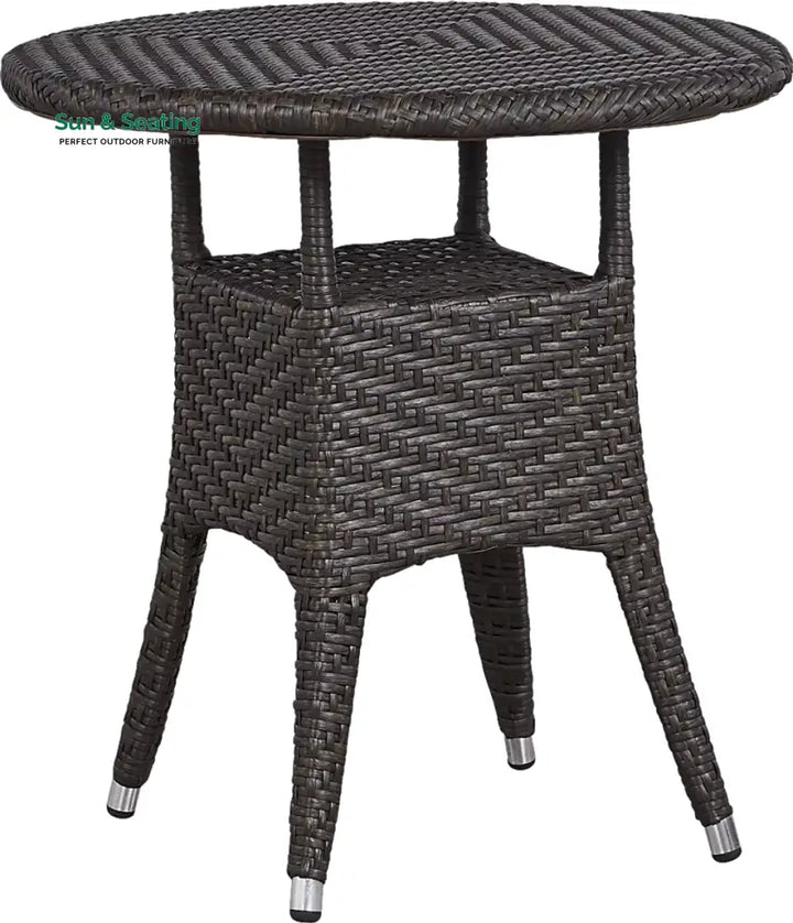 Roselle Outdoor Patio Seating Set 2 Chairs and 1 Table Set Coffee Table Sets