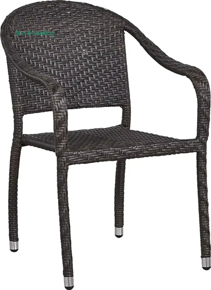 Roselle Outdoor Patio Seating Set 2 Chairs and 1 Table Set Coffee Table Sets