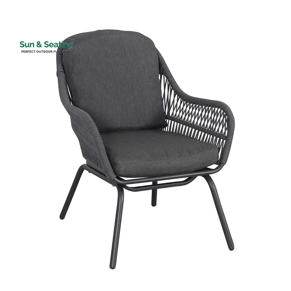 Roshni 3 Piece Outdoor Rope Patio Set Patio Set