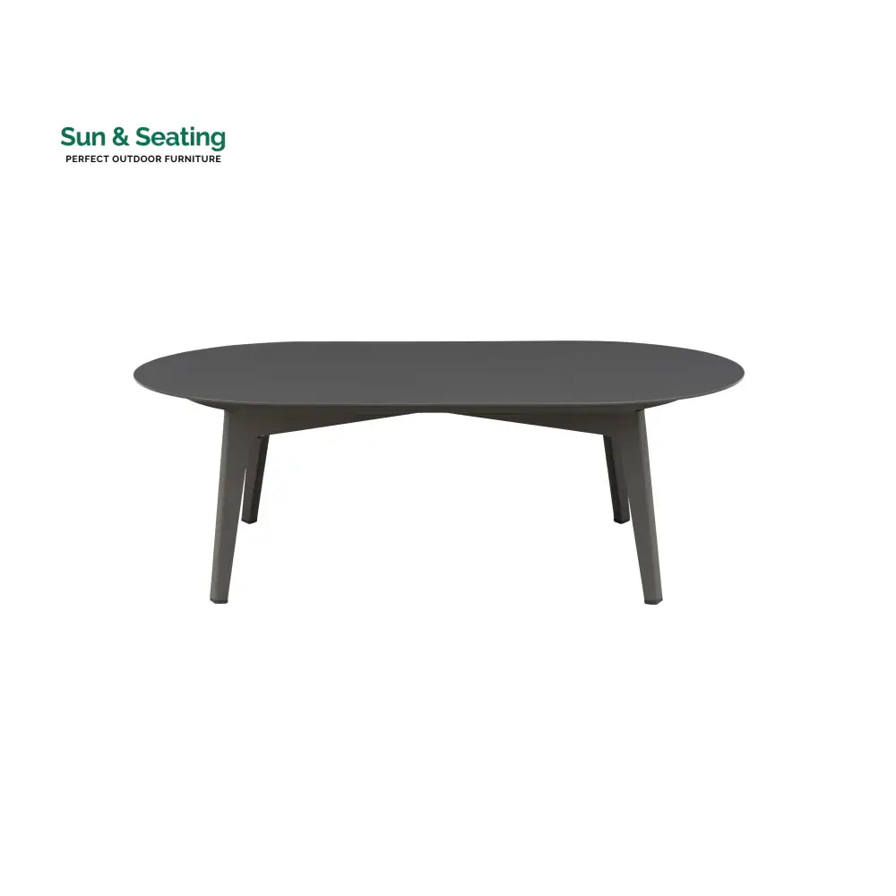 Roxy Outdoor Garden Balcony Sofa Set 2 Seater 2 Single seater and 1 Center Table Set Braid &amp; Rope (Dark Grey) Sofa Sets