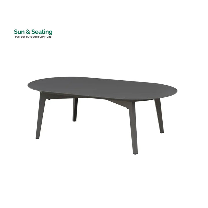 Roxy Outdoor Garden Balcony Sofa Set 2 Seater 2 Single seater and 1 Center Table Set Braid &amp; Rope (Dark Grey) Sofa Sets