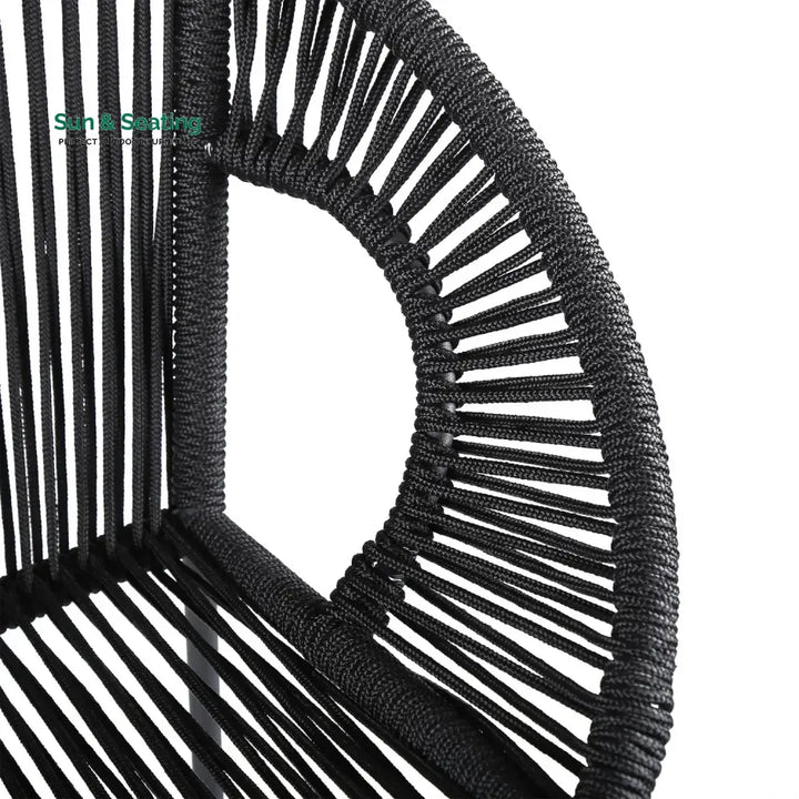 Saanvi 2-Piece Outdoor Rope Bar Chairs – Stylish Comfort Built to Last Bar Chairs