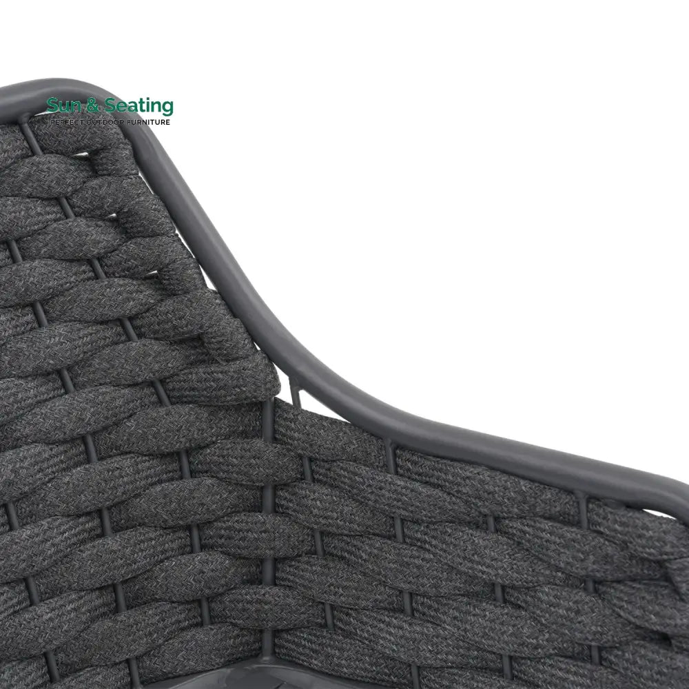 Samaira 2-Piece Outdoor Rope Bar Chairs – Stylish Comfort Built to Last Bar Chairs