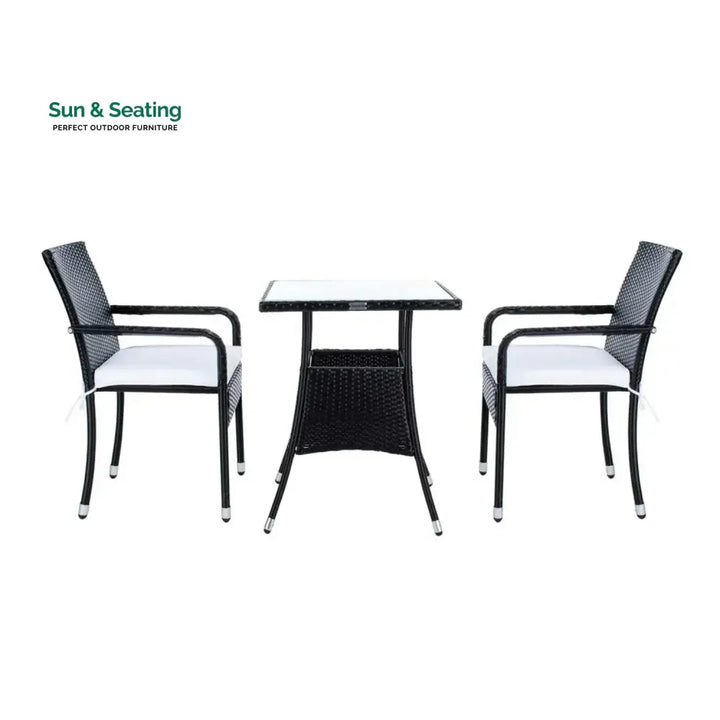 Sana 3-Piece Outdoor Rattan Wicker Patio Set Patio Set