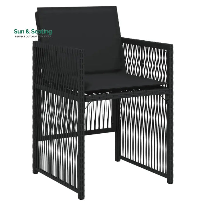 Sanika 10 Seater Outdoor Rattan Wicker Dinning Set Dining Set