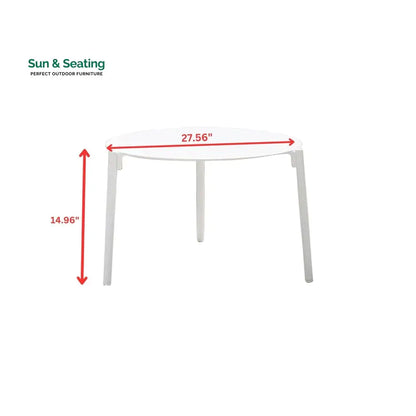 Seibi Outdoor Garden Balcony Sofa Set 2 Seater 2 Single Seater 2 Center Table Set Braided and Rope Sofa Sets