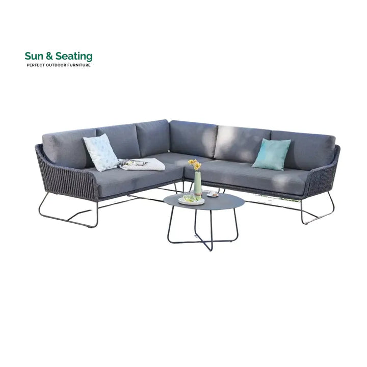 Shan 5-Seater L-Shape Outdoor Rope Sofa Set Sofa Set