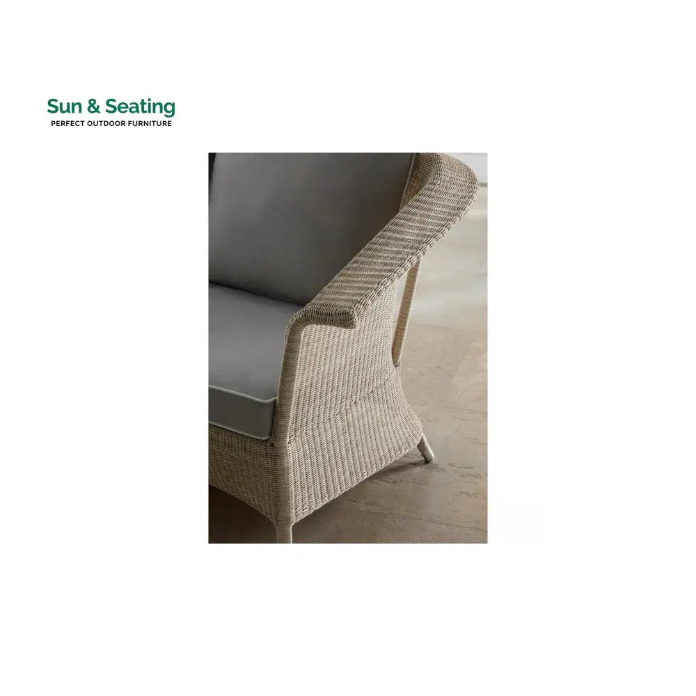 Sileo Outdoor Sofa Set 2 Seater 2 Single seater and 1 Center Table Set (Beige) Sofa Sets