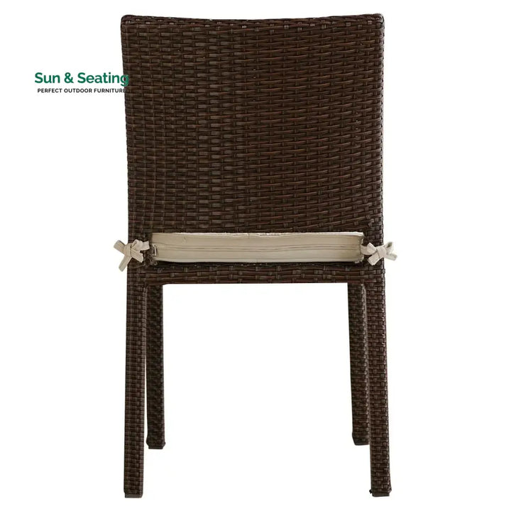 Skylar 1-Piece Outdoor Rattan Wicker Patio Dining Chair Dinning Chairs