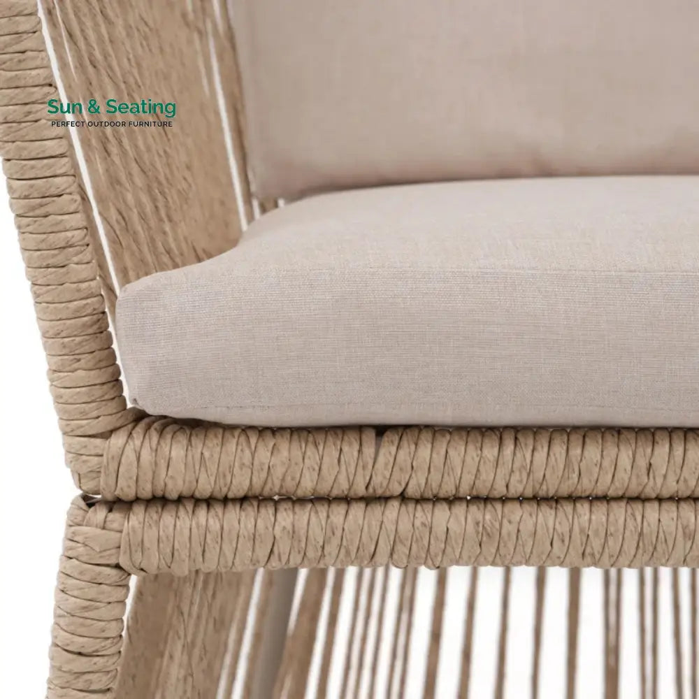 Soledad 2-Piece Outdoor Rope Patio Chairs Patio Chairs