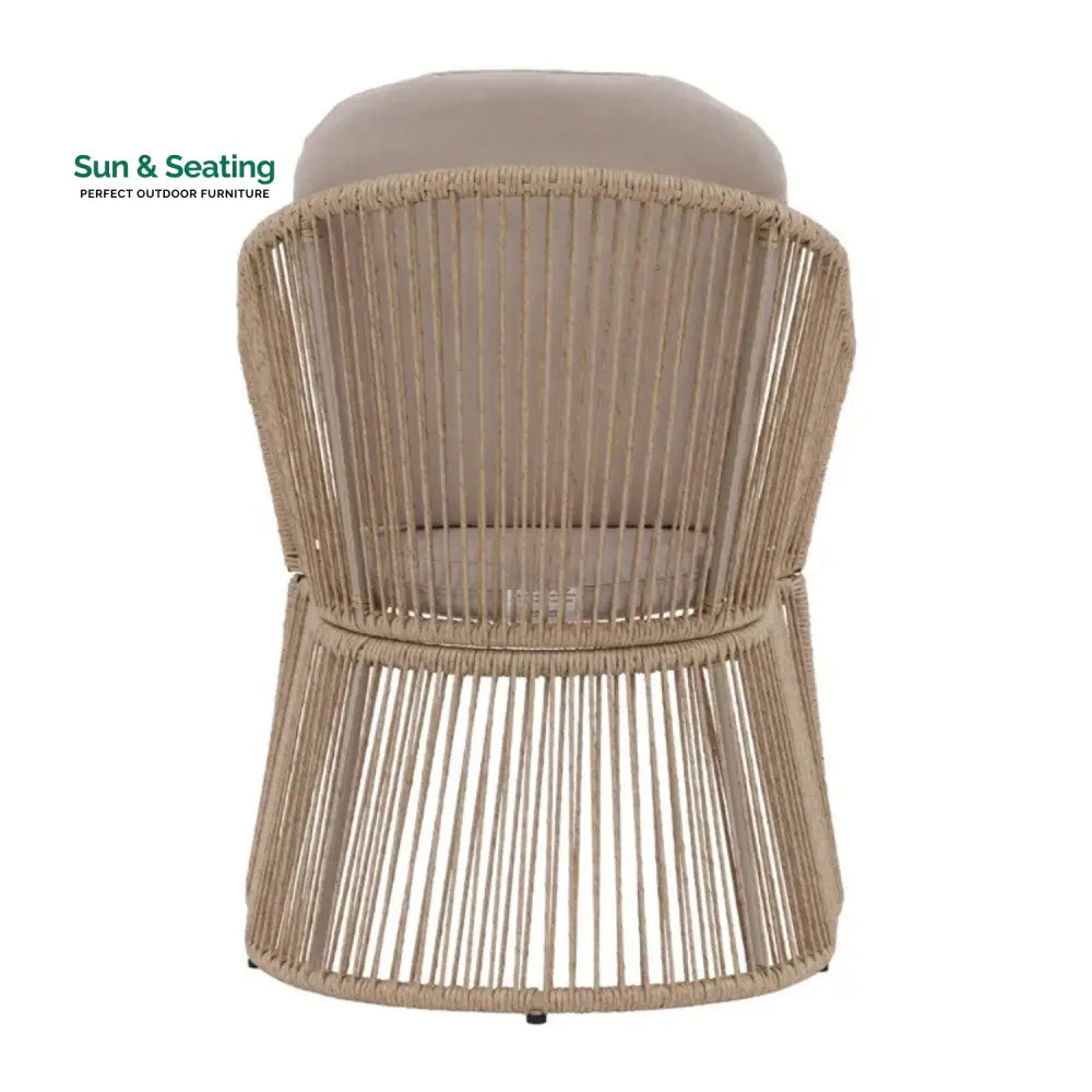 Soledad 2-Piece Outdoor Rope Patio Chairs Patio Chairs