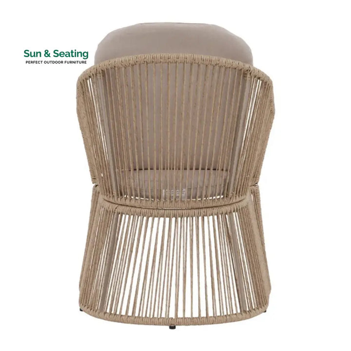 Soledad 2-Piece Outdoor Rope Patio Chairs Patio Chairs