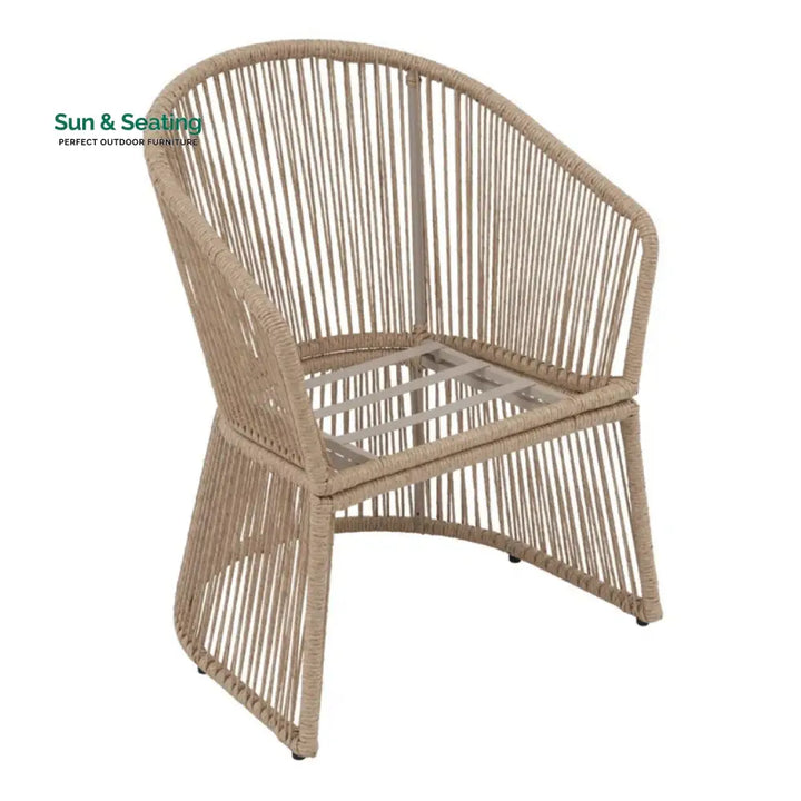 Soledad 2-Piece Outdoor Rope Patio Chairs Patio Chairs