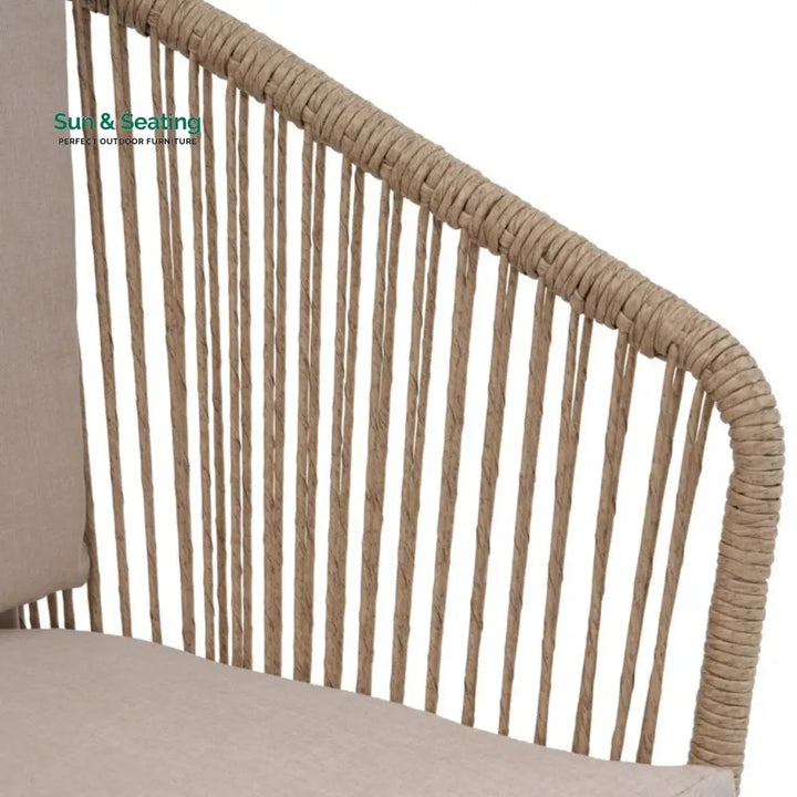 Soledad 2-Piece Outdoor Rope Patio Chairs Patio Chairs