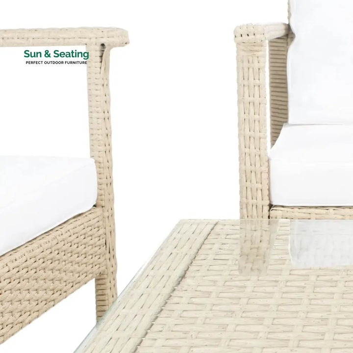 Stella 4 Pieces Patio Furniture Set Outdoor Sectional Sofa Sofa Set