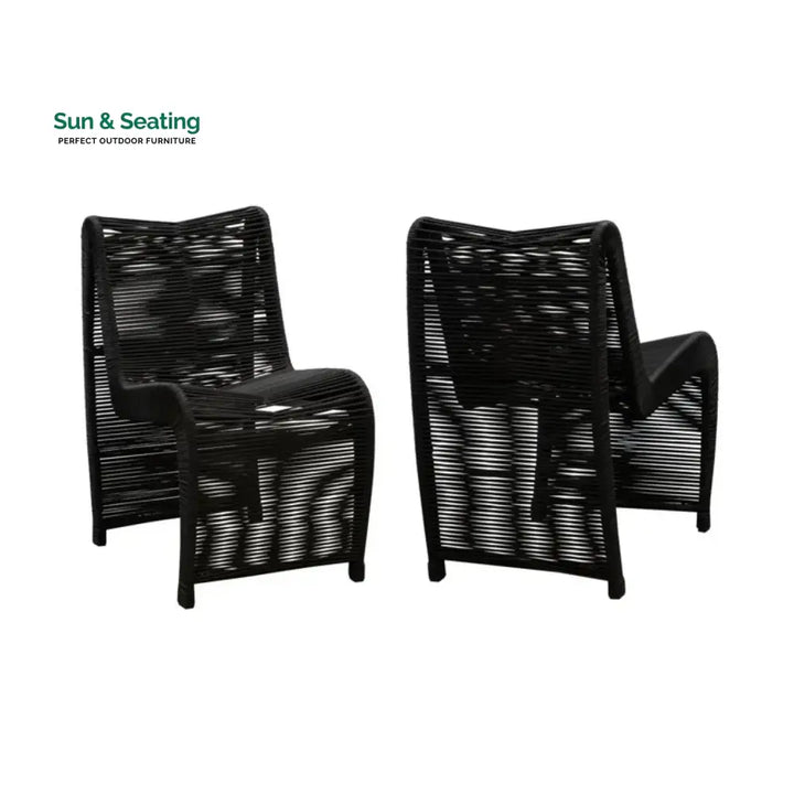 Tanishka 2-Piece Outdoor Rope Patio Chairs Patio Chairs