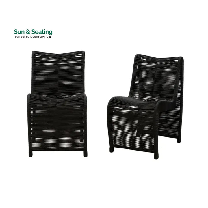 Tanishka 2-Piece Outdoor Rope Patio Chairs Patio Chairs