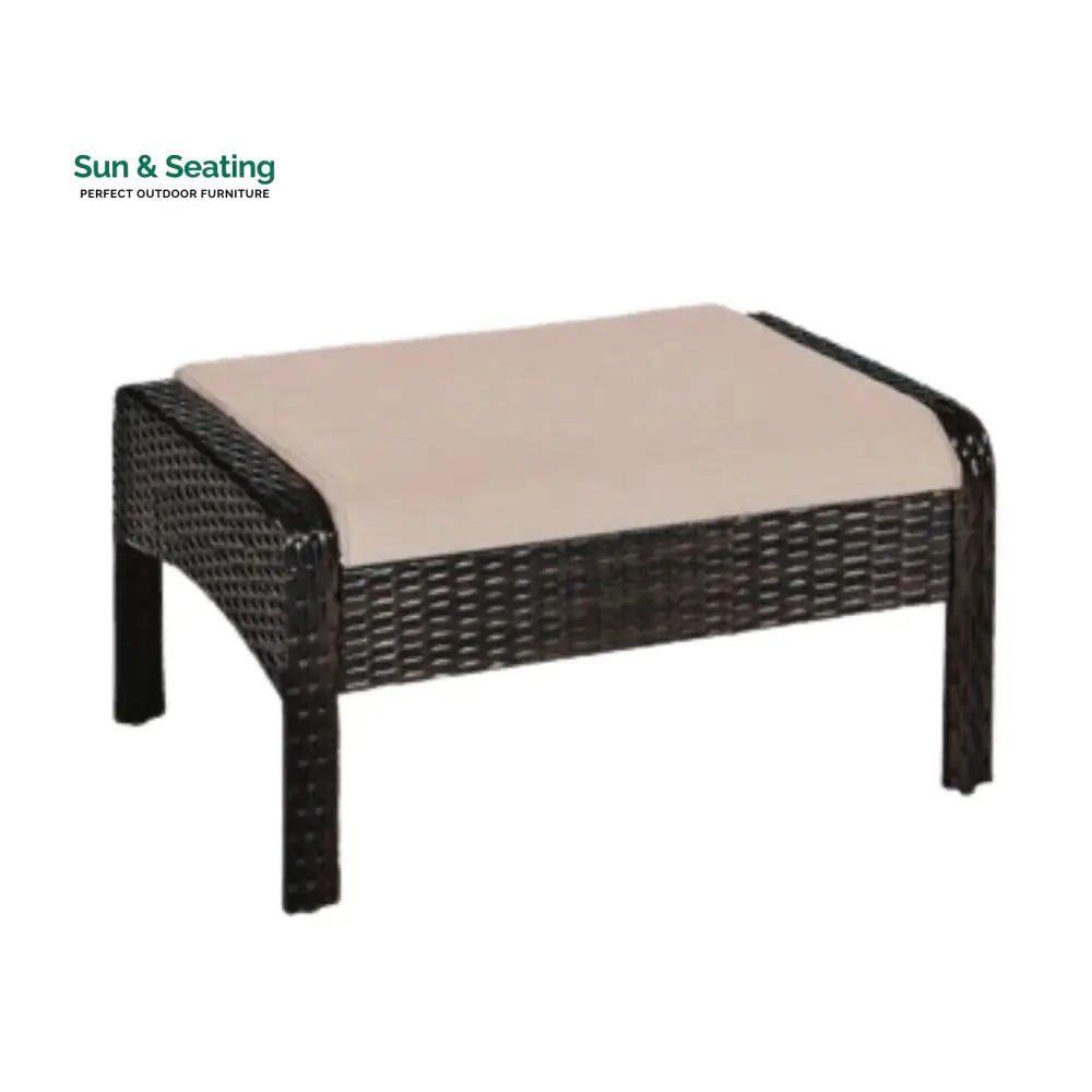 Thalia Outdoor Wicker 5-Piece Patio Sofa Set Patio Sofa Set