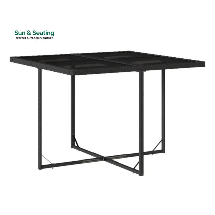 Tone Outdoor Rattan Wicker Dinning Set 9-Piece Dining Set