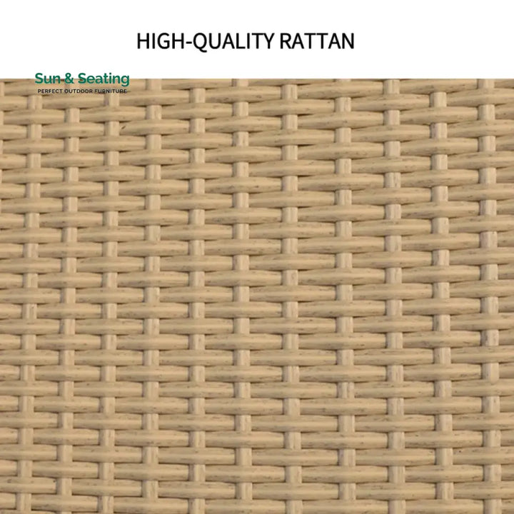 Tonio Outdoor Swimming Poolside Lounger (Beige) Loungers