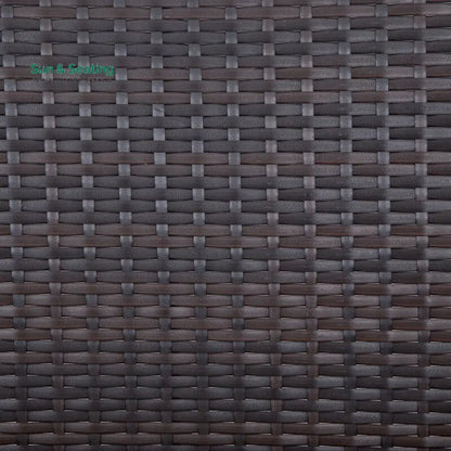 Trevisan Outdoor Sofa Set 2 Seater 2 Single seater and 1 Center Table (Brown + White) Sofa Sets