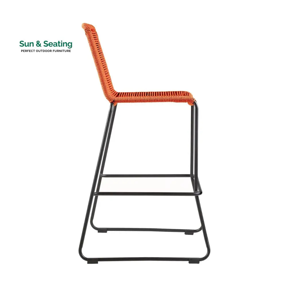 Trisha 2-Piece Outdoor Rope Bar Chairs – Stylish Comfort Built to Last Bar Chairs
