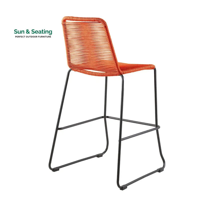 Trisha 2-Piece Outdoor Rope Bar Chairs – Stylish Comfort Built to Last Bar Chairs