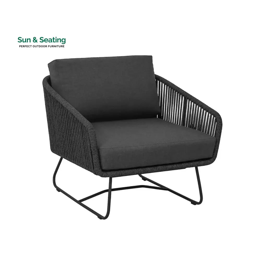 Ujjwala 4 Piece Outdoor All-Weather Rope Sofa Set Sofa Set