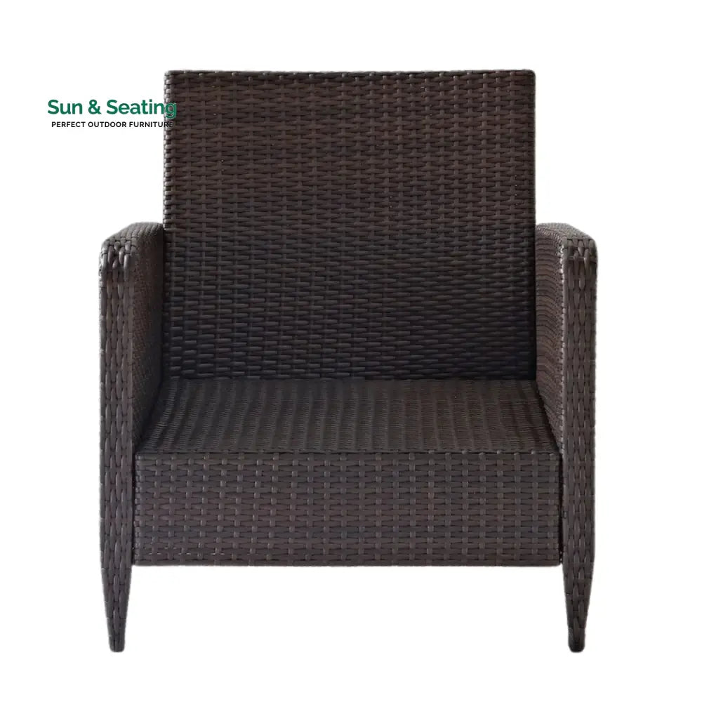 Vaidehi 1-Piece Outdoor Wicker Single Seater Sofa Sofa Set