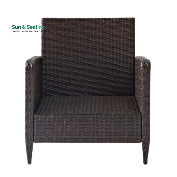 Vaidehi 1-Piece Outdoor Wicker Single Seater Sofa Sofa Set