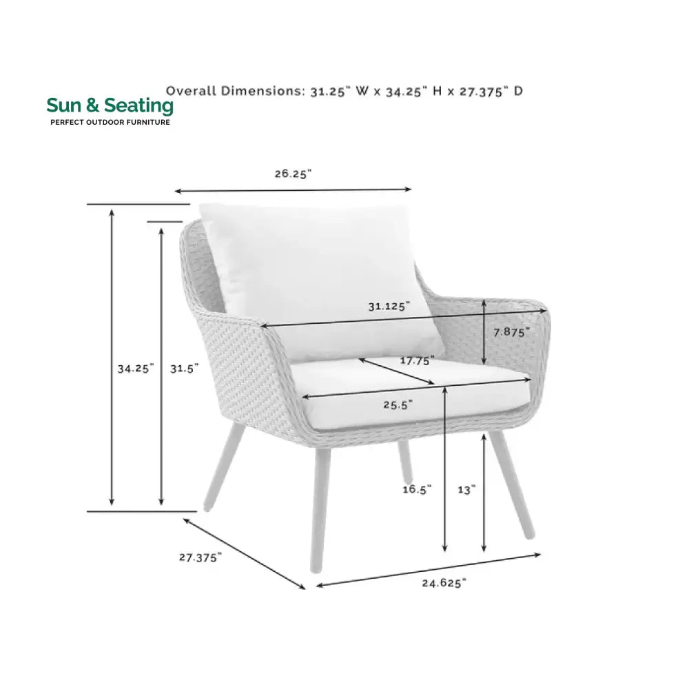 Violeta Outdoor Sofa Set 2 Seater 2 Single seater and 1 Center Table (Brown) Sofa Sets