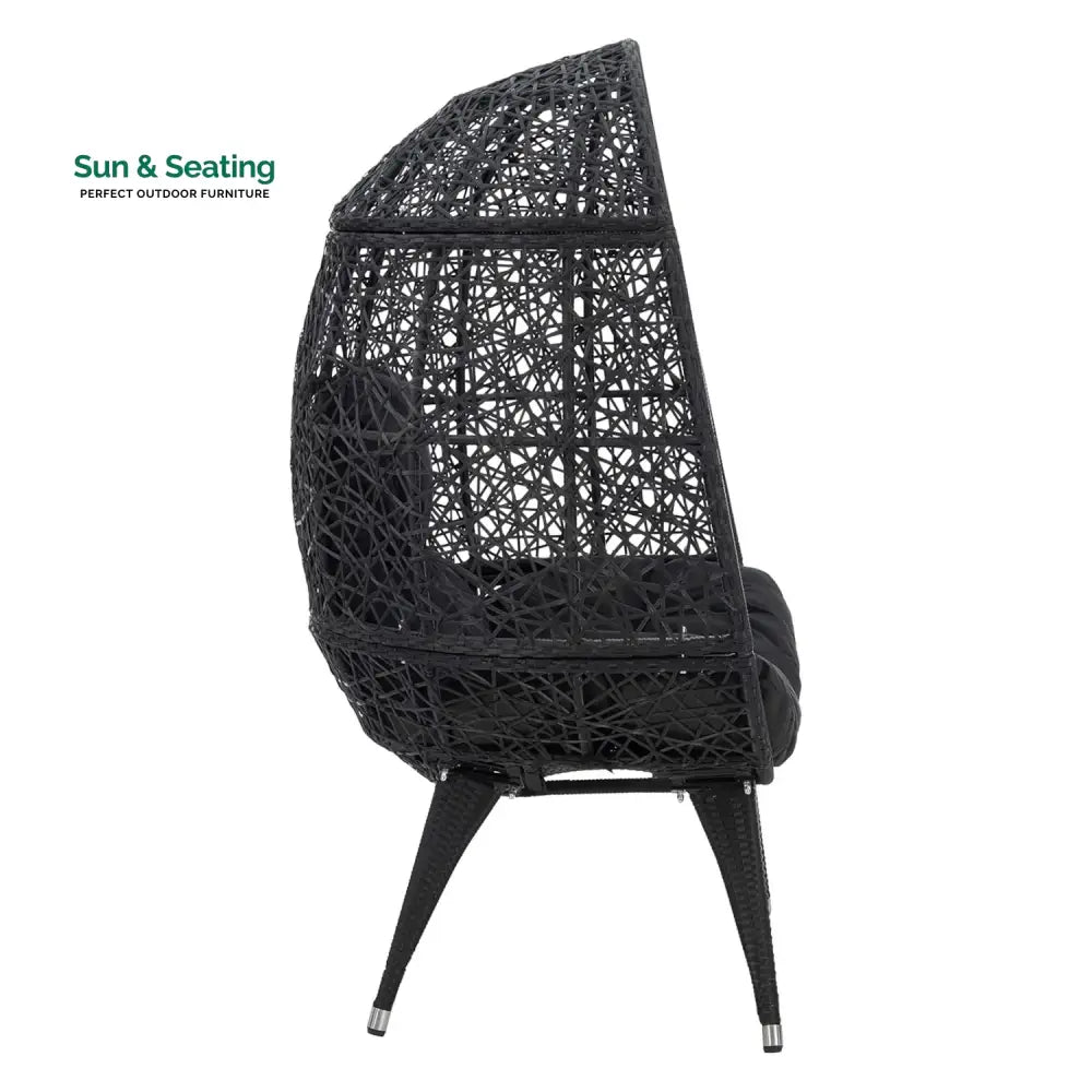 Wafaa Outdoor All-Weather Wicker Egg Chair Egg Chair