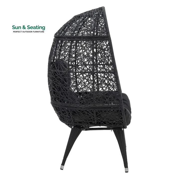 Wafaa Outdoor All-Weather Wicker Egg Chair Egg Chair