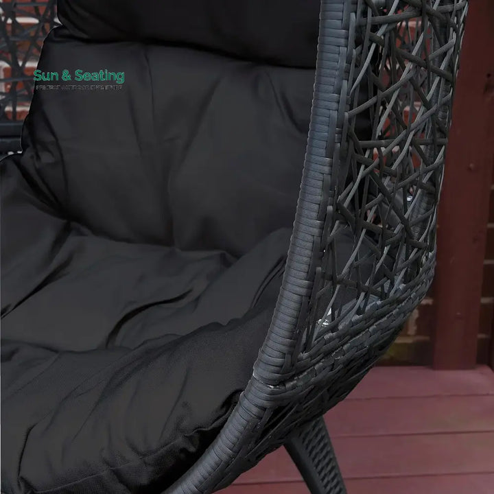 Wafaa Outdoor All-Weather Wicker Egg Chair Egg Chair