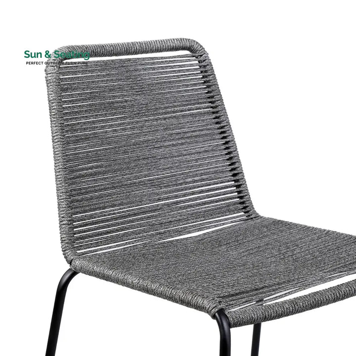 Wei 2-Piece Outdoor Rope Bar Chairs – Stylish Comfort Built to Last Bar Chairs