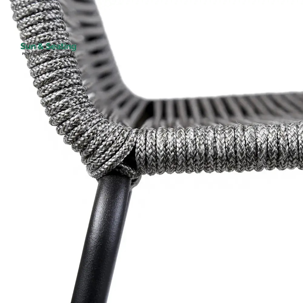 Wei 2-Piece Outdoor Rope Bar Chairs – Stylish Comfort Built to Last Bar Chairs