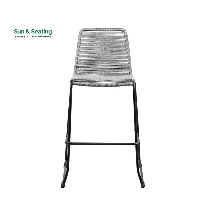 Wei 2-Piece Outdoor Rope Bar Chairs – Stylish Comfort Built to Last Bar Chairs