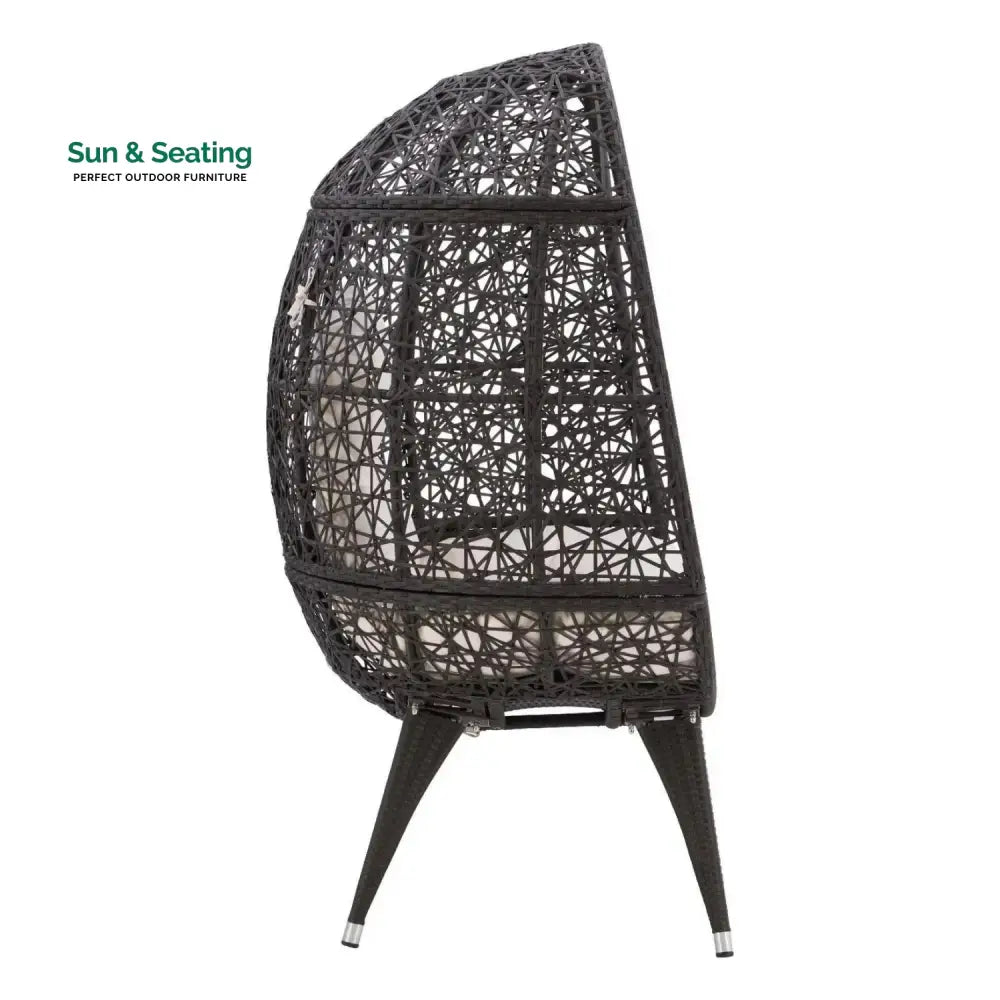 Yasira Outdoor All-Weather Wicker Egg Chair Egg Chair